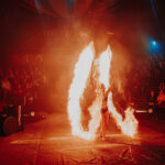 Photo of COME ALIVE! show featuring a fire act